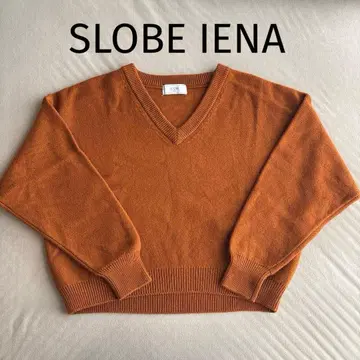 SLOBE IENA 코쿤 니트 울 V넥 숏 기장 슬로브 이에나