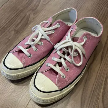 CONVERSE ALL STAR 핑크 스니커즈 척테일러