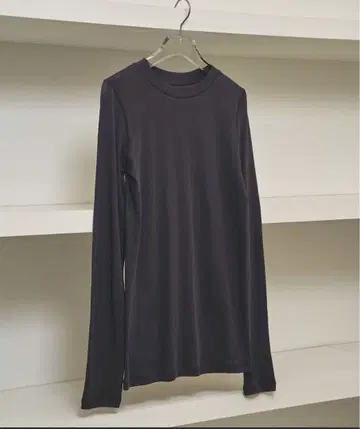 하이 게이지 롱 T셔츠 블루