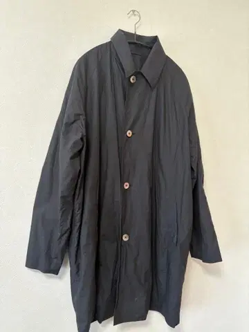 Elephant Blanc 블랙 스텐카라 코트