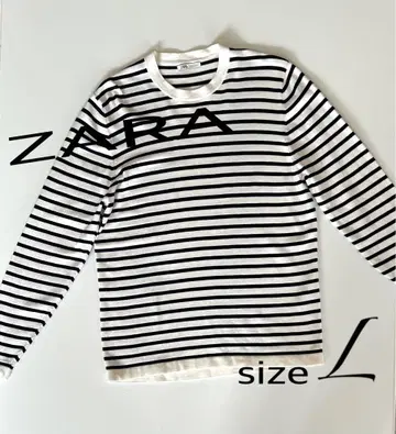 ZARA 스트라이프 니트 L 사이즈 보더