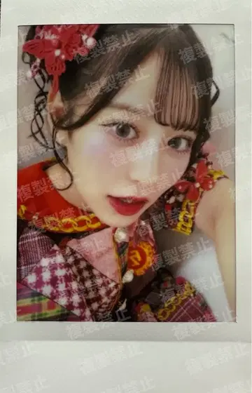 FRUITSZIPPER 츠키아시 아마네 폴라로이드 썸머버터플라이 의상