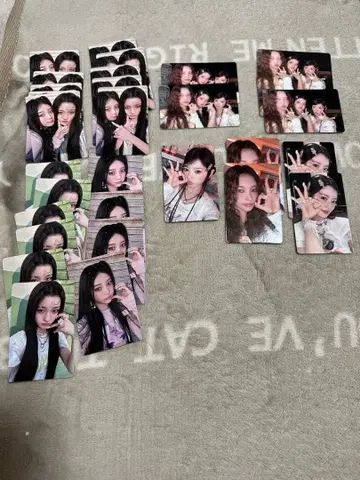 ILLIT 시간아 멈춰라 유닛반 A.B 트레이딩 카드 9종 컴프 30장