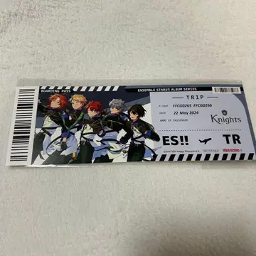 앙스타 앨범 trip Knights 타워 레코드 특전 트래블 티켓