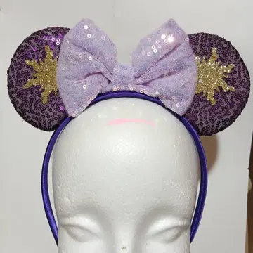 디즈니 머리띠 라푼젤 모티브