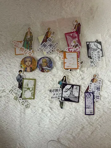 [ 도쿄 리벤저스 ] 신체험전 캔뱃지 스티커 세트