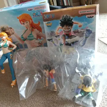 원피스 피규어 몽키 D 루피 VS 아론