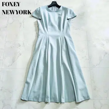 최근 새상품급 폭시 뉴욕 캡 슬리브 드레스 원피스 민트