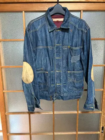 THE DENIM FACTORY 엘르 패치 데님 자켓 M