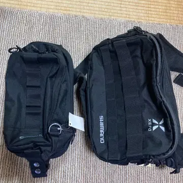 SHIMANO XERO 블랙 낚시용 가방 2개