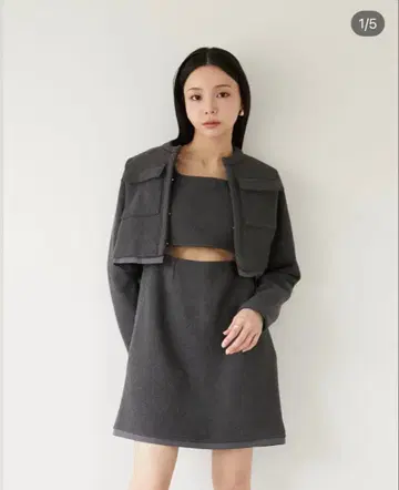 Luan 트위드 원피스 & 자켓 택 포함!