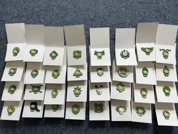 박람회 일본관 키티 핀 배지 32개 컴플리트