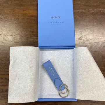 새상품급 SMYTHSON 나일 블루 키링 스마이슨
