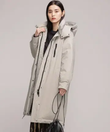 나노 유니버스 니시카와 다운(R)/솔로텍스 롱다운 블랙 36