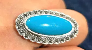 터콰이즈 실버 반지 약 18호