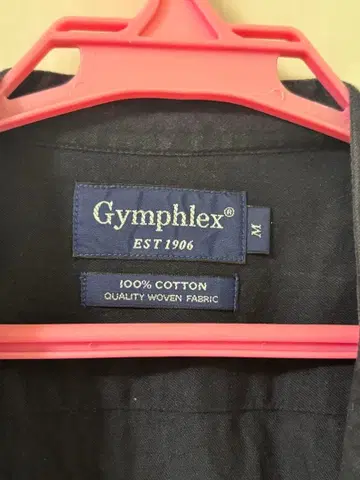 Gymplehlex 다크 블루 M 사이즈 버튼업 셔츠