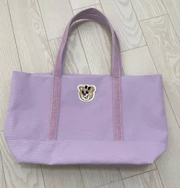 러브러리 바이 페이 올드 테디 걸 와펜 토트백 라지