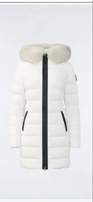 가격 인하했습니다 MACKAGE 화이트 롱 다운 자켓