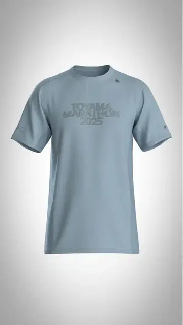 미개봉 새상품 토야마 마라톤 2025 참가 기념 셔츠 사이즈 L