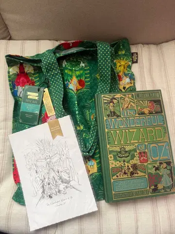 오즈의 마법사 외국도서 엽서 토트백