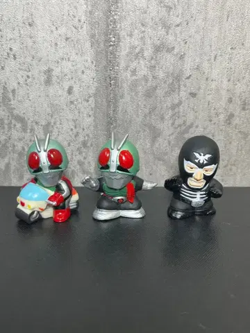 가면라이더 손가락 인형 2002 신1호 신2 전투원