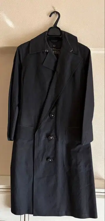 Y's x MACKINTOSH 고무 트렌치코트