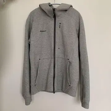 MAMMUT 후드티 그레이