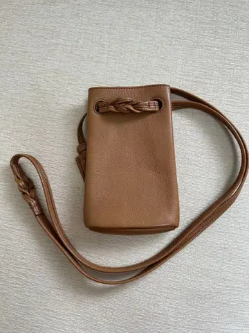 HIROFU 로셰 스마트폰용 미니 가죽 숄더백