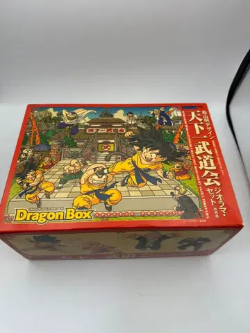 드래곤볼 DVD-BOX 특전 천하제일무도회 디오라마 피규어 세트