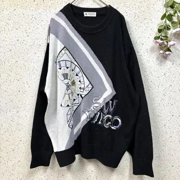 새상품급 [ Degas ] 혼방 린넨 긴팔 스웨터 샌디에이고 (L)