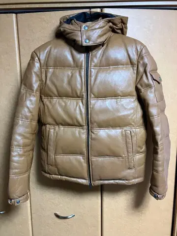 JACKROSE 천연 가죽 다운 자켓 사이즈 5 브라운