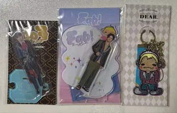 나카지마 유토 아크릴 스탠드 2종 유우직 키링 3세트