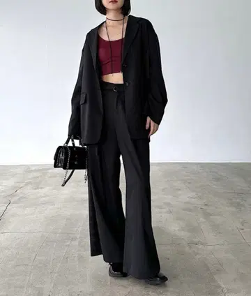 [ 셋업 가능 ] 체크 MIX 팬츠 [ 2 사이즈 전개 ]