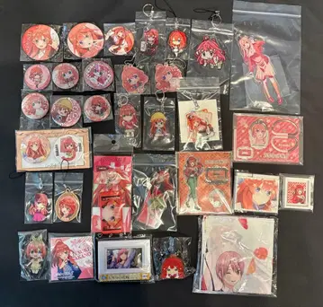 5등분의 신부 굿즈 묶음 판매 네잎 미쿠