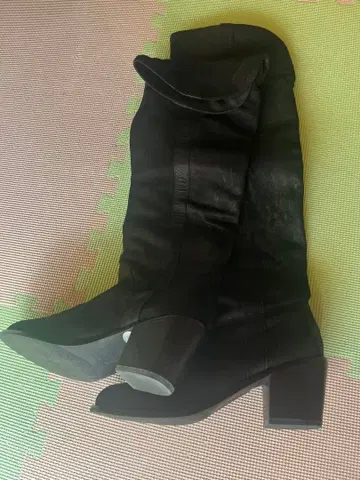 블랙 롱 부츠