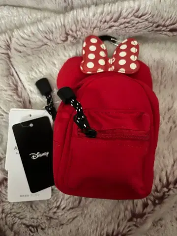 Disney 미니 마우스 파우치 빨간색