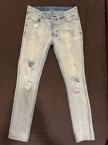 ksubi 데미지 데님 팬츠 '32'