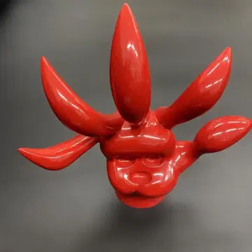 오카모토 타로 빨간 손 아트 피규어