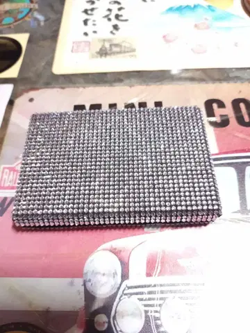 알루미늄 아타셰 케이스형 스팽글 디자인 카드 케이스