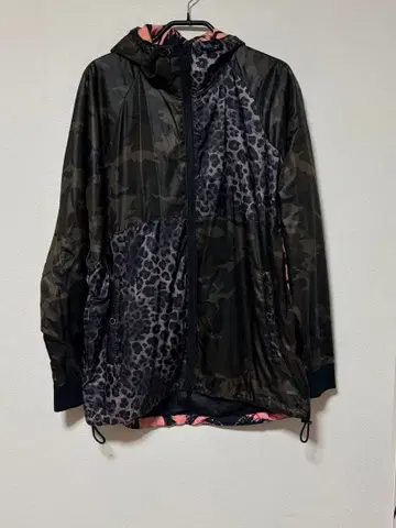 1PIU1UGUALE3 나일론 자켓 카모플라쥬 레오파드 무늬 사이즈 3