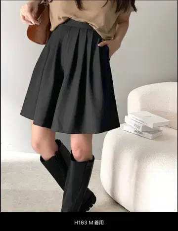 Classical Elf 볼륨 프론트 턱 큐롯 팬츠