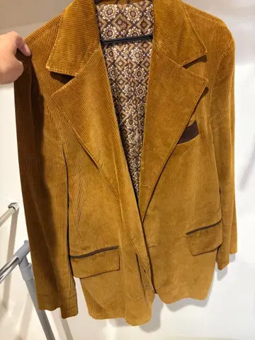 Sears 코듀로이 블레이저 브라운
