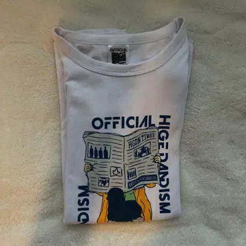 Officialdism L 사이즈 화이트 T셔츠