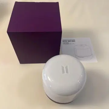 BTS 뮤직 박스 라이트 일본 FC 한정판