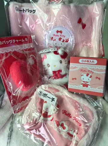 산리오 복권 헬로키티 5세트