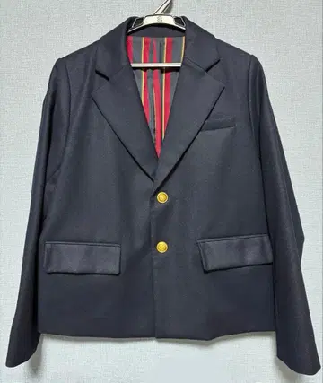 로이스크레용 울 자켓