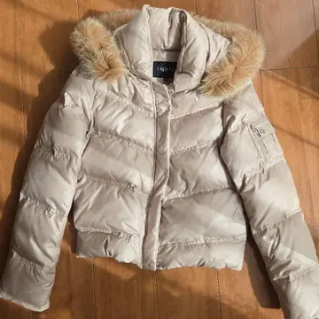 INDIVI 베이지 다운 자켓 36