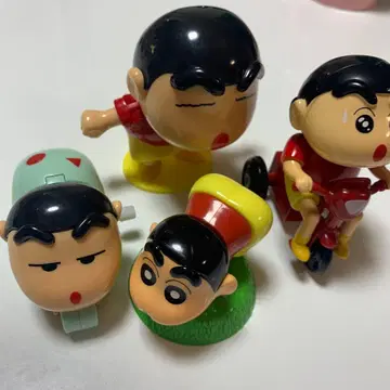 [움직이는] 짱구는 못말려(크레용 신짱) 피규어 4체 세트