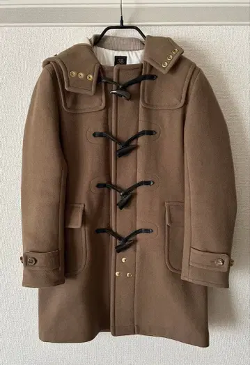 사이 베이직 캐시미어 혼방 더플 코트 38