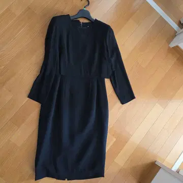 블랙 원피스 수트 자켓 포함